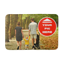 Cute! Bath Mat- Personalized - Medium