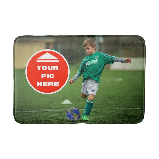 Cute! Bath Mat- Personalized - Medium Mat (Front)