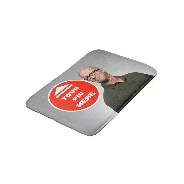 Cute! Bath Mat- Personalized - Small Mat (Angled)