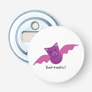 Cute Battastic Pink Bat Bottle Opener