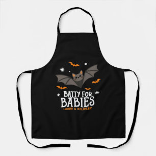 Cute Batty For Babies Labor And Delivery Nurse Hal Apron
