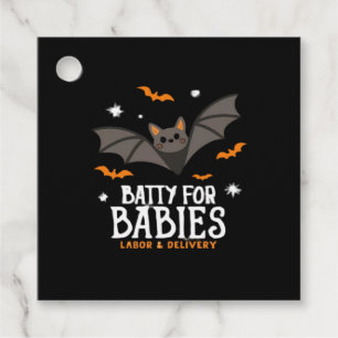 Cute Batty For Babies Labor And Delivery Nurse Hal Favor Tags