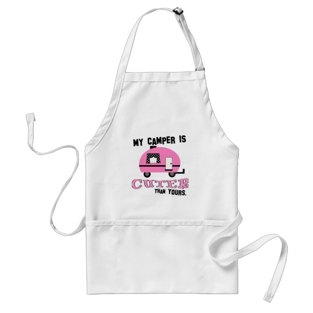 Cute BBQ Camping Apron (Front)