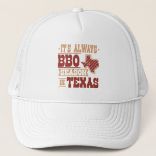 Cute BBQ Season in Texas Barbecue Gag Trucker Hat