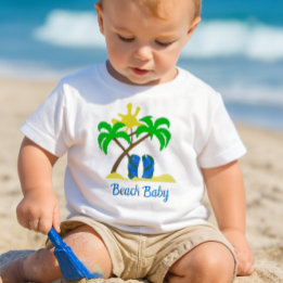 Cute Beach Baby T-Shirt