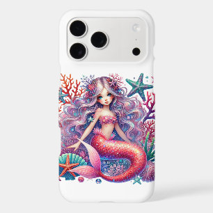 Cute beach mermaid lovers iPhone 17 pro max case