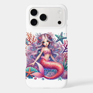 Cute beach mermaid lovers iPhone 17 pro max case