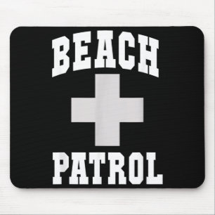 Cute Beach Patrol Emt Ems S Swim 911 Dispatcher Mouse Pad