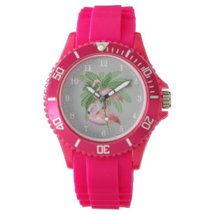 flamingo wrist watch