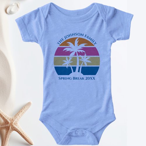Cute Beach Sunset Palm Trees Custom