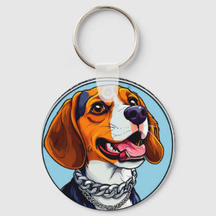 🐶 Cute Beagle Dog For Gift 🐶 Keychain