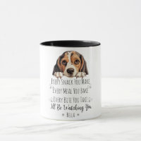 Cute Beagle Dog Funny Custom