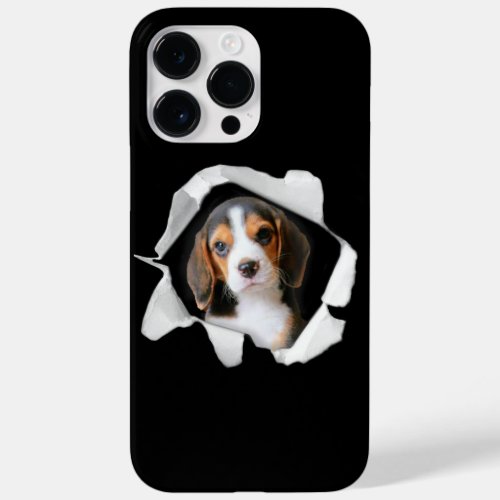 Cute Beagle Dog Puppy Lover Funny Beagle   Case_Mate iPhone 14 Pro Max Case