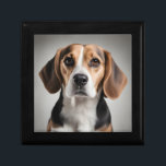 Cute Beagle Gift Box<br><div class="desc">Cute Beagle dog.</div>