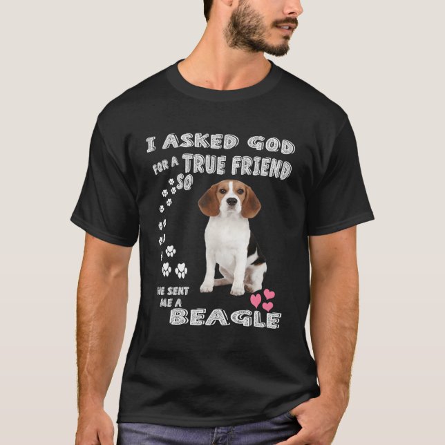 Cute Beagle Gifts Funny English Beagle Costume Lem T-Shirt (Front)