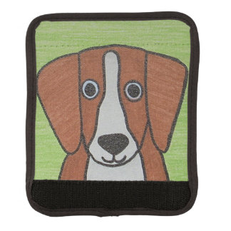 Cute Beagle Luggage Handle Wrap