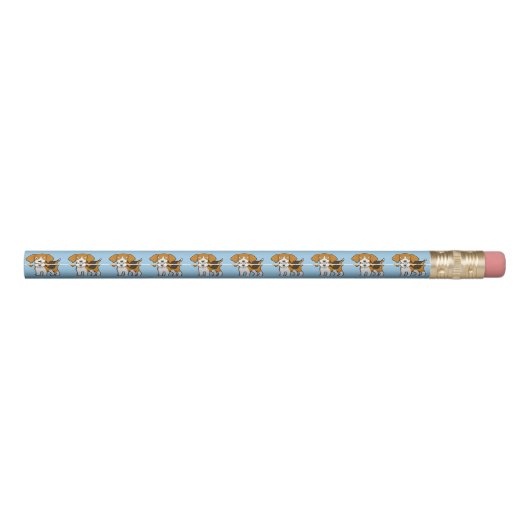 Cute Beagle Pencil (Back)