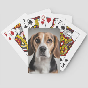 Cute Beagle Poker Cards