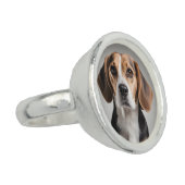 Cute Beagle Ring (Side)