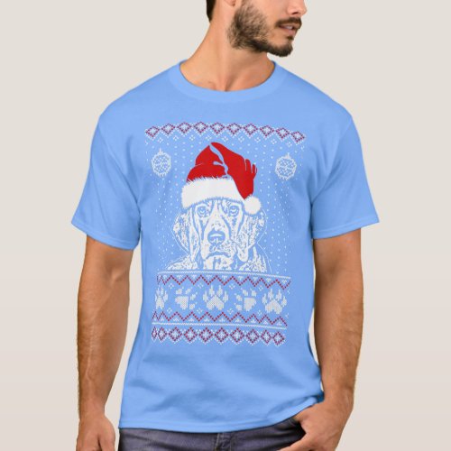 Cute Beagle Santa Hat Christmas Sweater Happy Holi