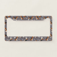 Cute Beagles Paws and Bones Dark Grey