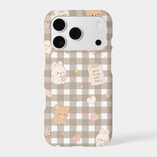 Cute bear and rabbit 🐰  iPhone 17 pro case