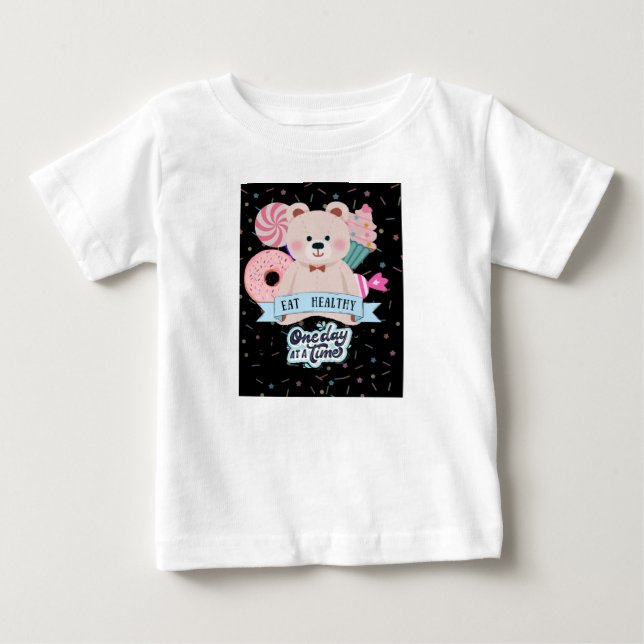 Cute bear baby tshirt (Front)