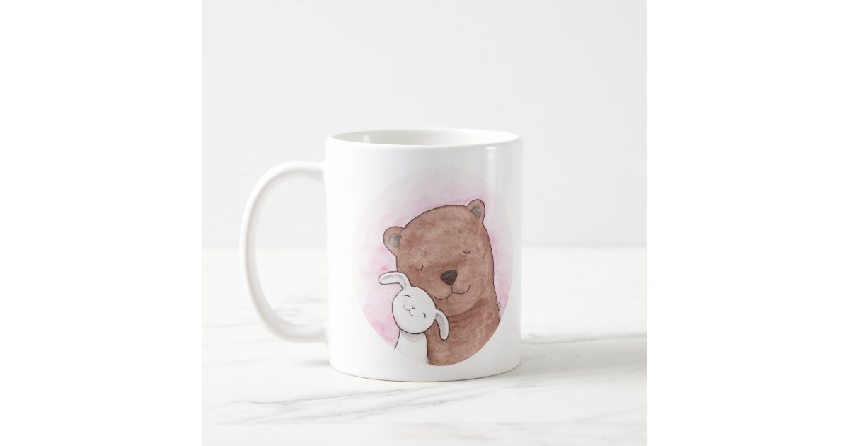 Holiday Bear Personalized Tall Latte Christmas Mug