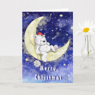 Cute Bear Christmas Card