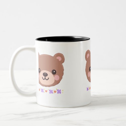 Cute bear coffee mug