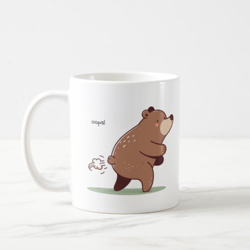 Cute bear coffee mug
