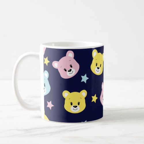 Cute bear coffee mug