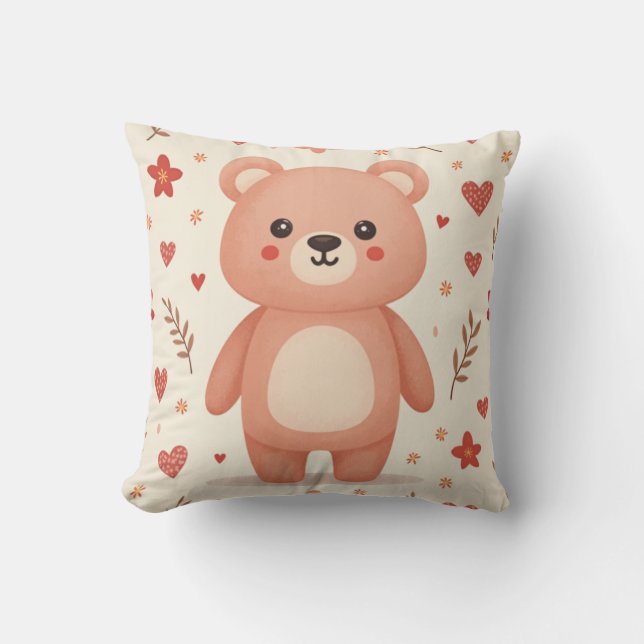 Cute bear cushion (Front)