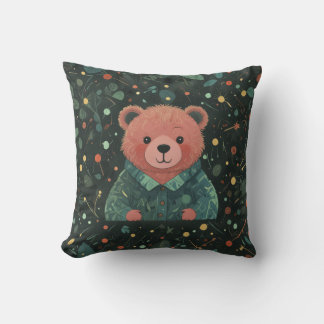 Cute bear cushion
