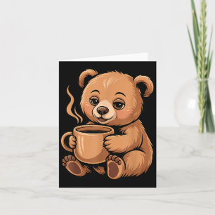Cute Bear Design For Bear Lover And Bear Card