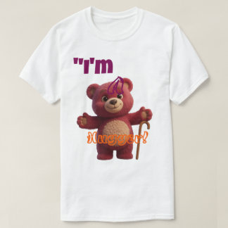 Cute Bear & Emoji Hugger T-Shirt | YOU NEED HUG ME