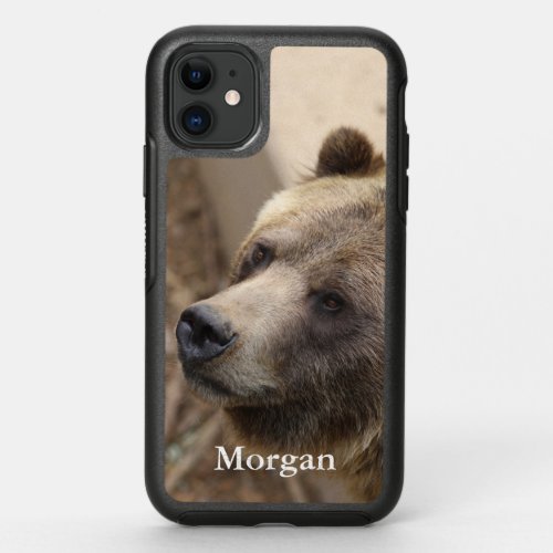 Cute Bear Face OtterBox Symmetry iPhone 11 Case