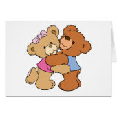 Cute Bear Hug Bears (Front Horizontal)