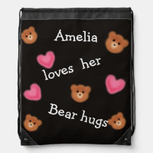 Cute Bear Hugs Personalized