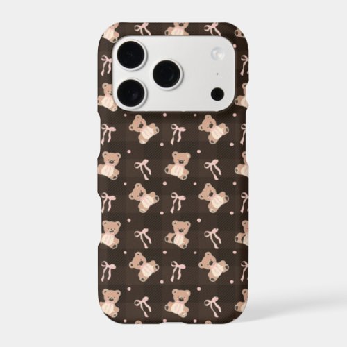 Cute bear   iPhone 17 pro case