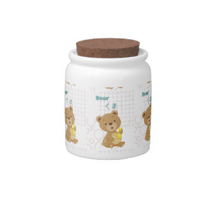 Cute Bear-Kawaii collection Candy Jar
