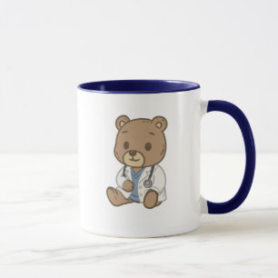 Cute bear mug for your future doctor