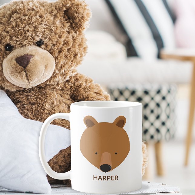 Cute Bear Name Animal Coffee Mug (Creator Uploaded)