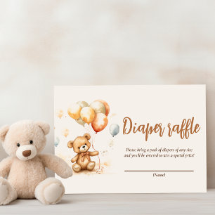 Cute Bear Neutral Enclosure Card