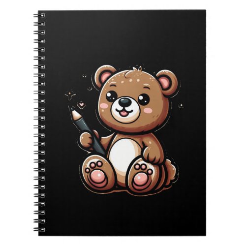 cute bear notebook