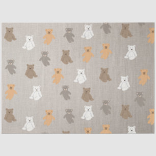 Cute Bear Pattern Tissue Paper