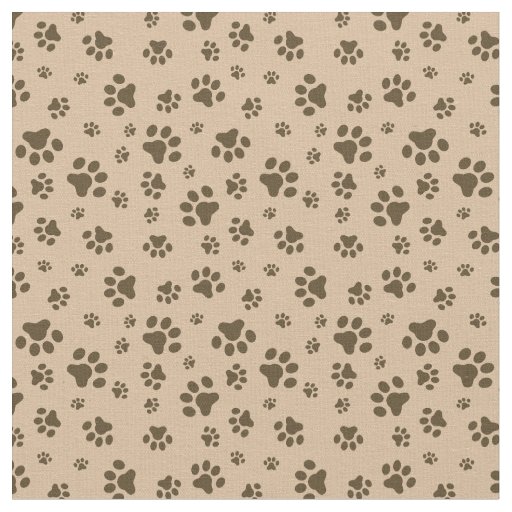 Cute bear paw pattern camper cabin material fabric