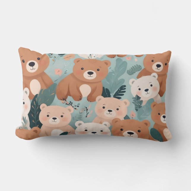 Cute Bear Pillow (Front)