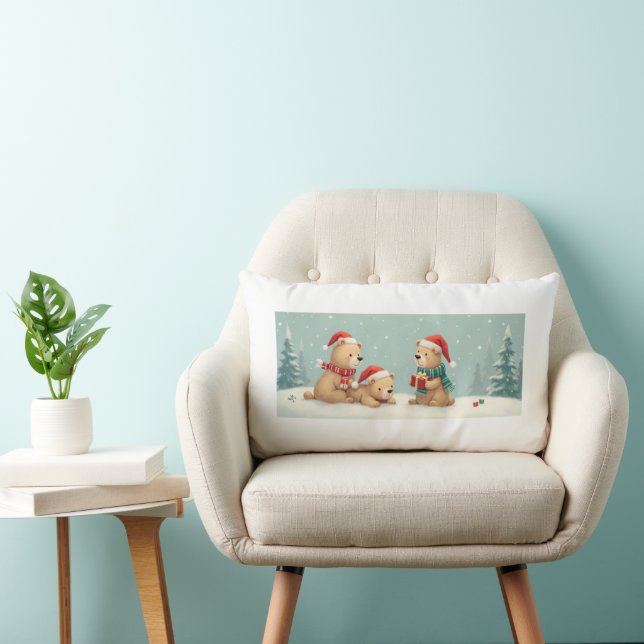 Cute bear pillow cushion (Chair)