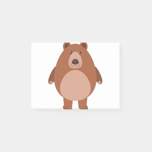 Cute bear post_it notes